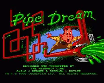 Pipe Dream screen shot title